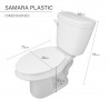 WC Samara Plastic - Decobath
