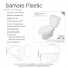 WC Samara Plastic - Decobath